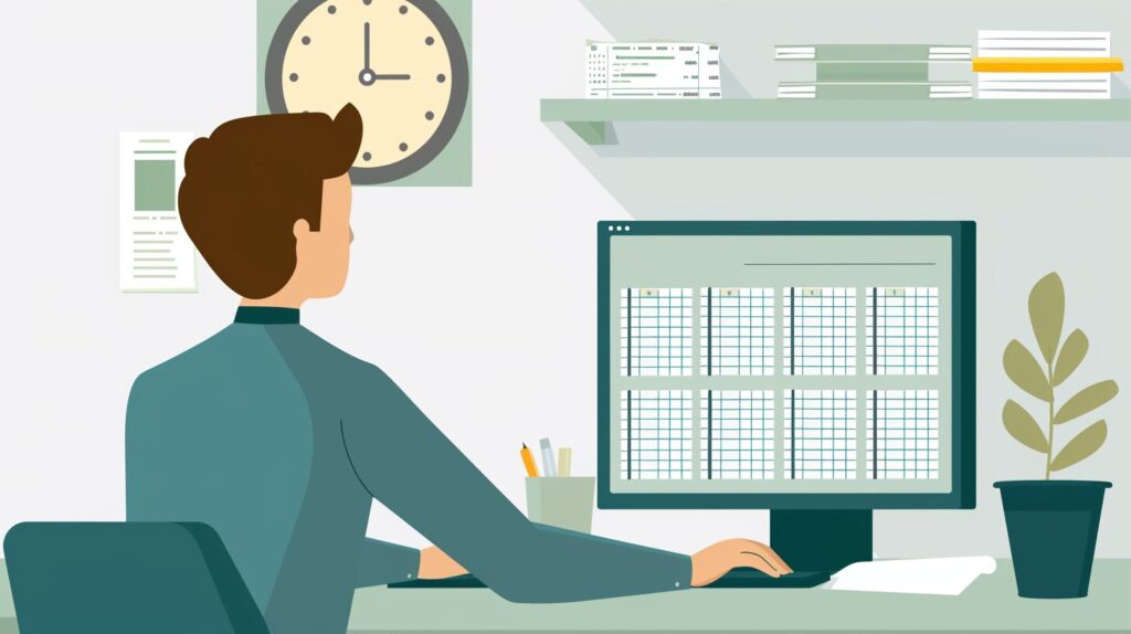 A_simple_illustration_showing_a_person_at_a_desk